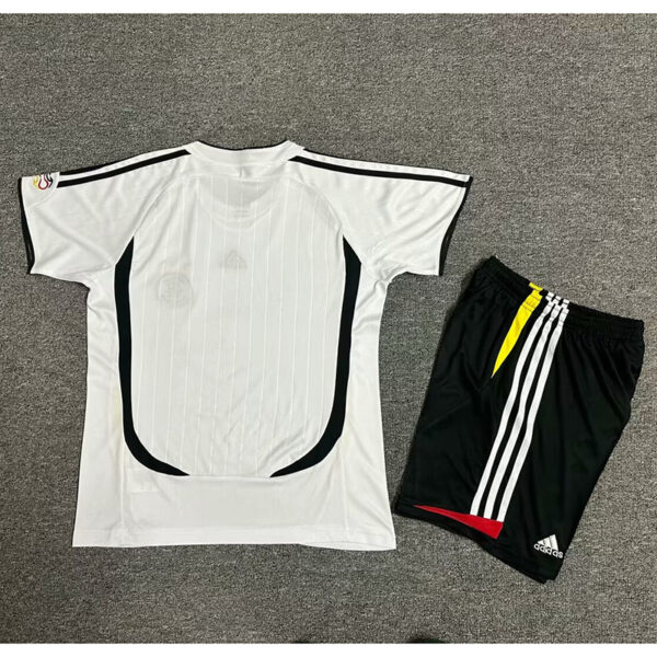 2006 Germany Home Retro Kid Kits Youth Apparels Soccer