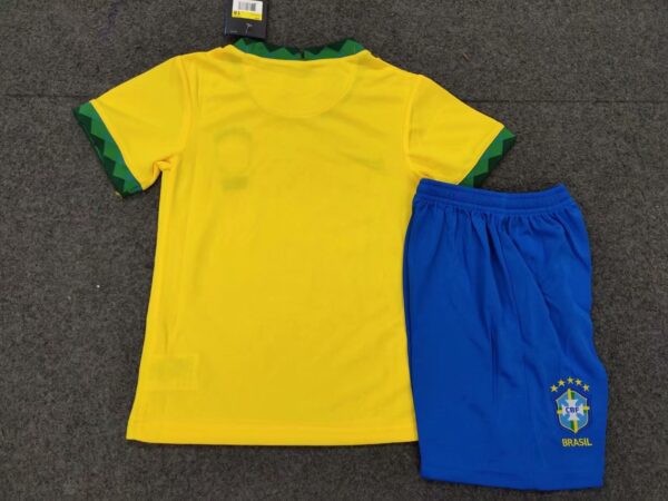 2020 Brazil home yellow kids