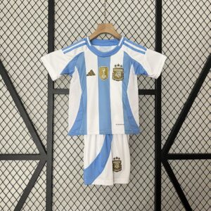 2024 Argentina Home Kid Kits Children Sets Jersey
