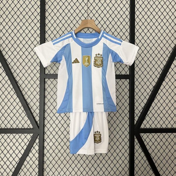 2024 Argentina Home Kid Kits Children Sets Jersey
