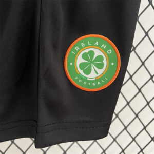 2023 Ireland third black kid kit Best Soccer Jersey