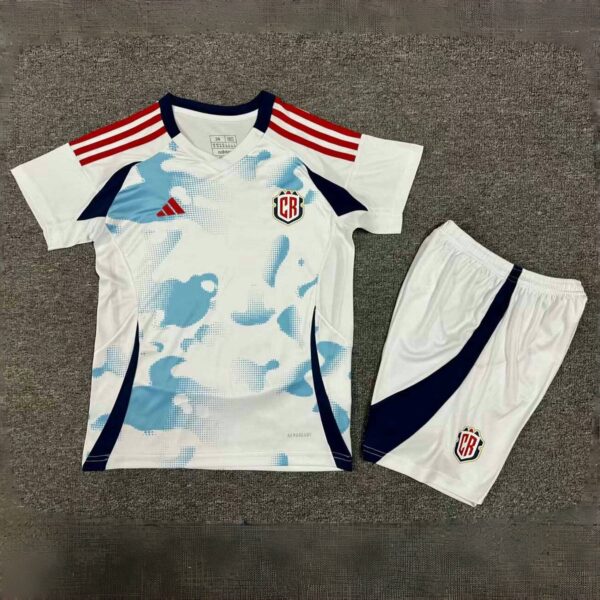2024 Costa Rica Away Kid Kits Youth Apparels Sport