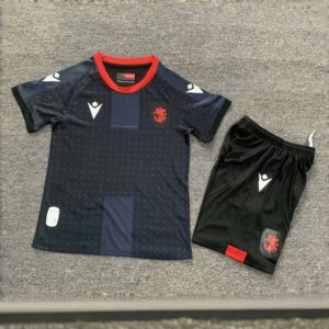 2024 Georgia Away Kid Kits UEFA Euro Youth Apparels Football