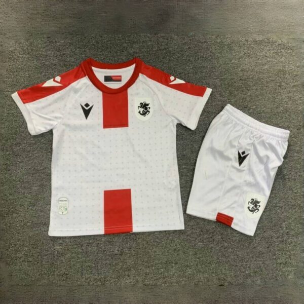 2024 Georgia Home Kid Kits UEFA Euro Youth Apparels Football