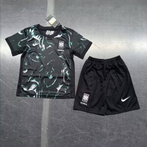 2024 South Korea Away Kid Kits Youth Apparels Football
