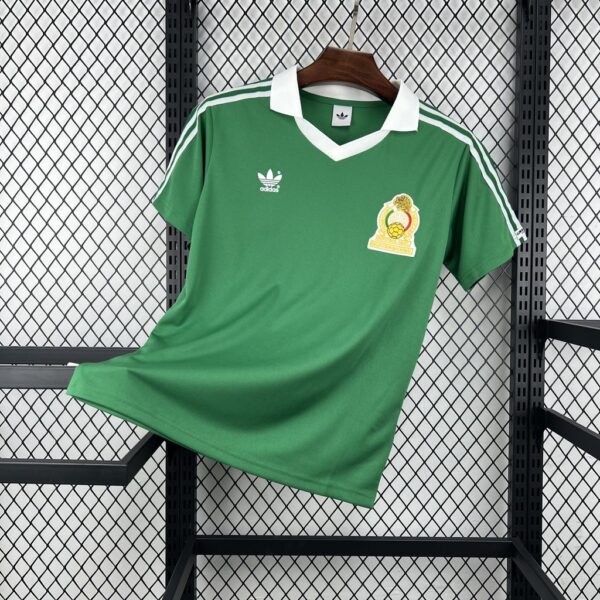 1986 Mexico Home Kit Retro Soccer T-Shirt