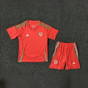 2024 Wales Home Kid Kits Children Sets Football