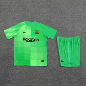 Barcelona green goalkeeper