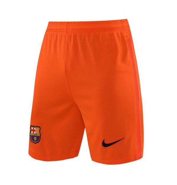 Barcelona orange goalkeeper