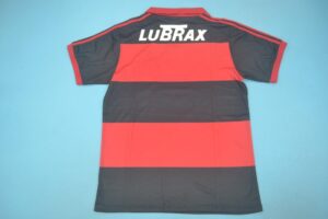 1990 Flamengo home red black