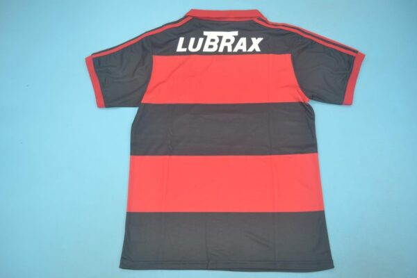 1990 Flamengo home red black