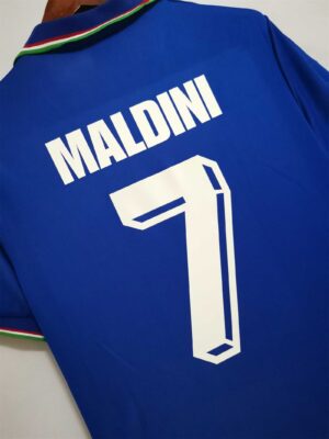 1990 Italy home blue