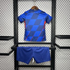 Croatia 2024-25 Euro Away Kids Kit