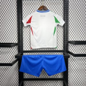 Italy 2024-25 Euro Away Kids Kit