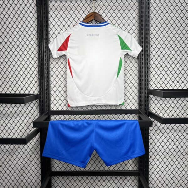 Italy 2024-25 Euro Away Kids Kit