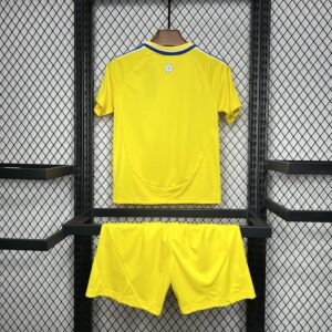 Leeds United F.C. 2024-25 Away Kids Kit