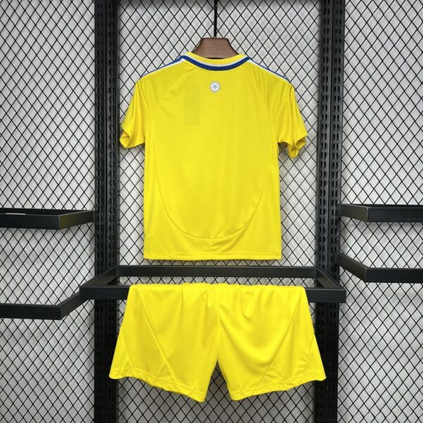 Leeds United F.C. 2024-25 Away Kids Kit