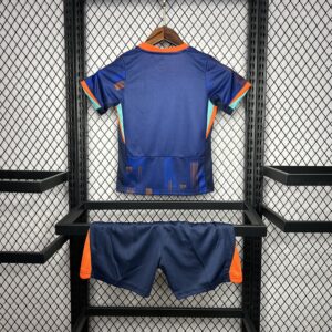 Netherlands 2024-25 Euro Away Kids Kit