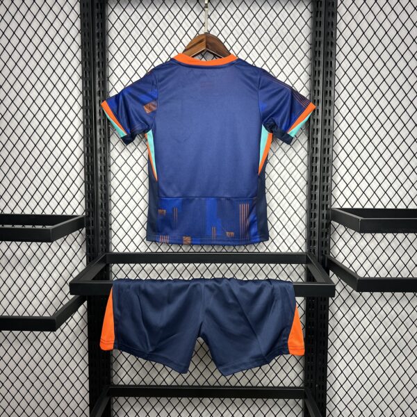 Netherlands 2024-25 Euro Away Kids Kit