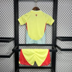 Spain 2024-25 Euro Away Kids Kit