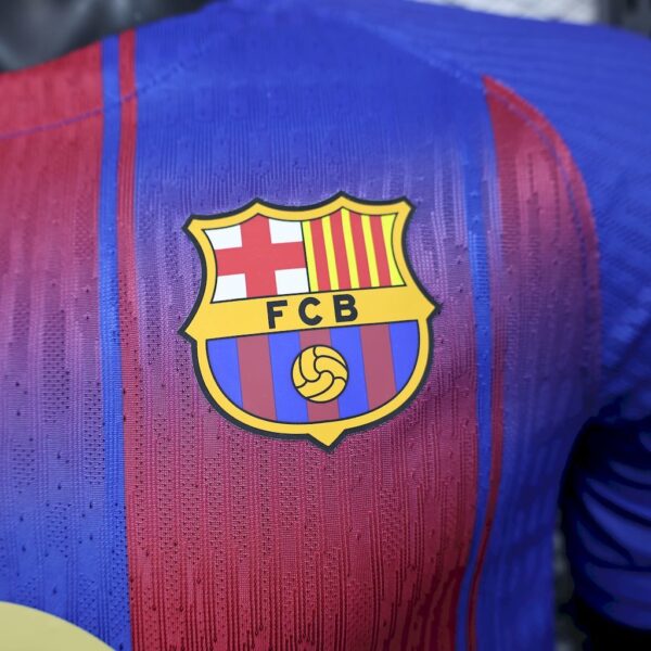 Barcelona 2025-26 Home Jersey Player Version