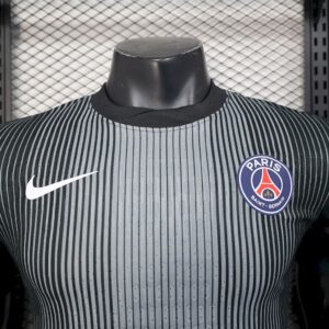Paris Saint-Germain 2024-25 Black goalkeeper uniform Jersey Player Version