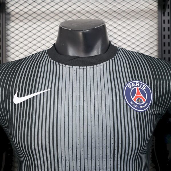 Paris Saint-Germain 2024-25 Black goalkeeper uniform Jersey Player Version
