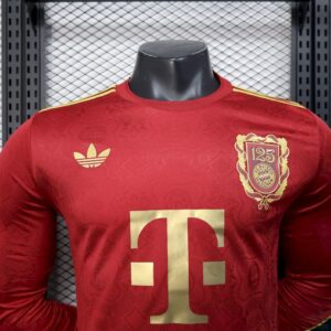 Bayern Munich 2024-25 125 Anniversary Long Sleeves Jersey Player Version