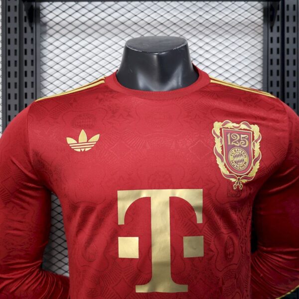 Bayern Munich 2024-25 125 Anniversary Long Sleeves Jersey Player Version