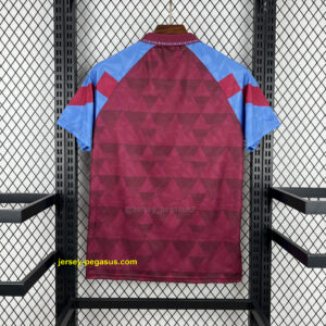 Retro Aston Villa 1990-92 Home Jersey