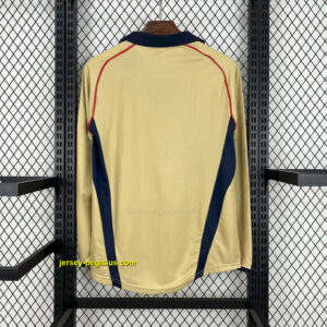 Arsenal 2001-02 Away Long Sleeves Retro Jersey