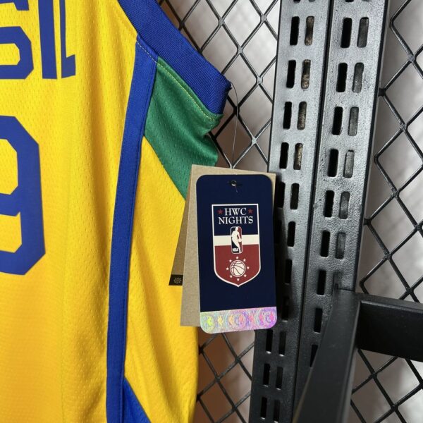 Brazil 2024-25 L. DIas#99 Home Basketball Jersey