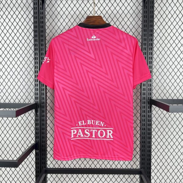 Racing de Santander 2024-25 Pink Goalkeeper Jersey