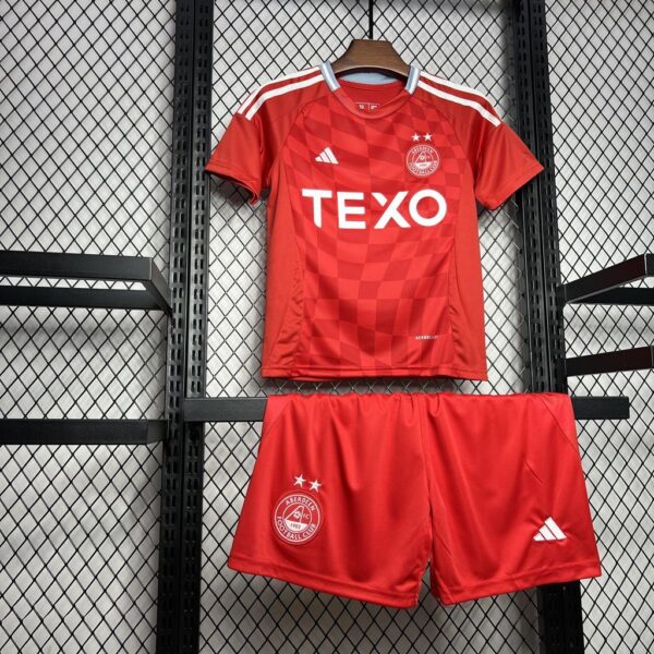 Aberdeen F.C 2024-25 Home Kids Kit