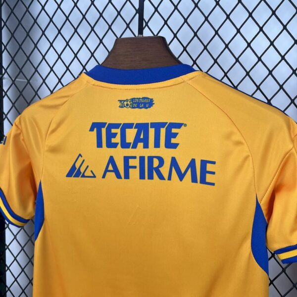 Tigres UANL 2025-26 Home Kids Ki
