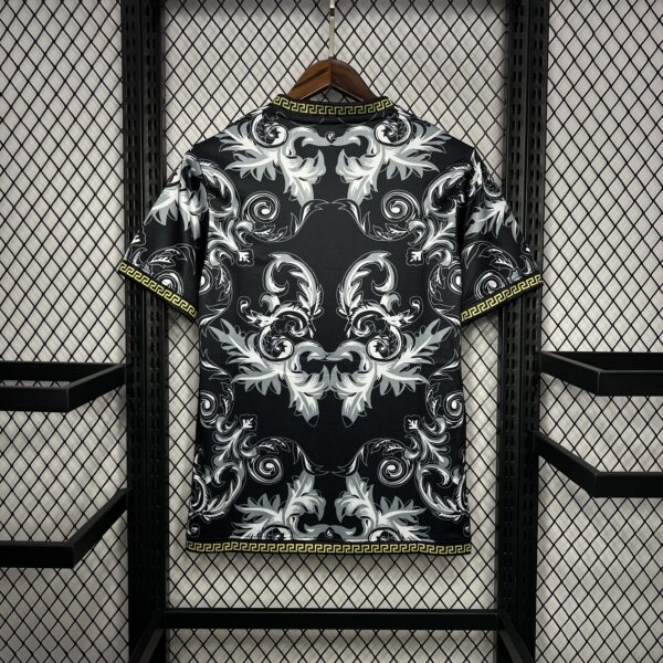 Italy 2023-24 Versace Co-Branded Edition Jersey Black