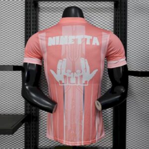 Olympique Marseille 2025-26 Pink Jersey Player Version