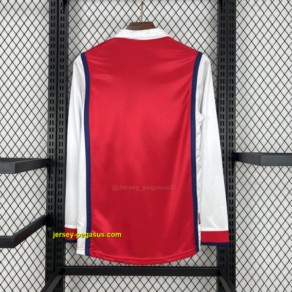 Arsenal 1998-99 Home Long Sleeves Retro Jersey