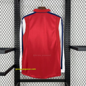 Arsenal 2000-01 Home Long Sleeves Retro Jersey