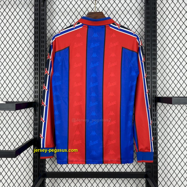 Barcelona 1995-97 Home Long Sleeves Retro Jersey
