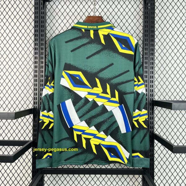 Retro Brazil 1994 Goalkeeper Long Sleeve Jersey