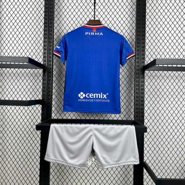 Cruz Azul 2025-26 Home Kids Kit