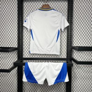 Leeds United F.C. 2024-25 Home Jersey Kids Kit