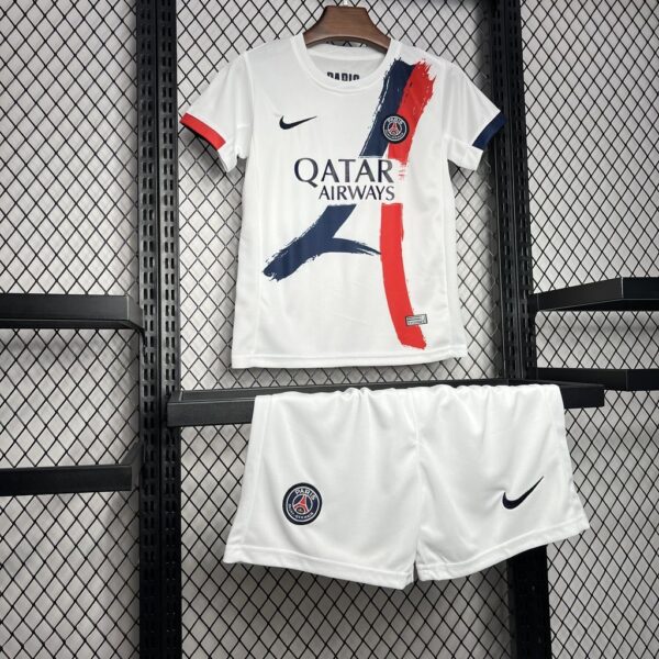 Paris Saint-Germain 2024-25 Away Kids Kit