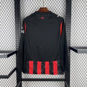 AC Milan 2025-26 Home Long Sleeves Jersey