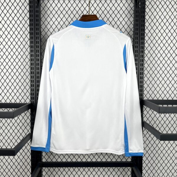 Olympique Marseille 2025-26 Home Long Sleeve Jersey