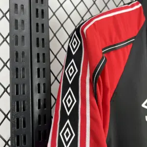 19 MNU red and black windreaker