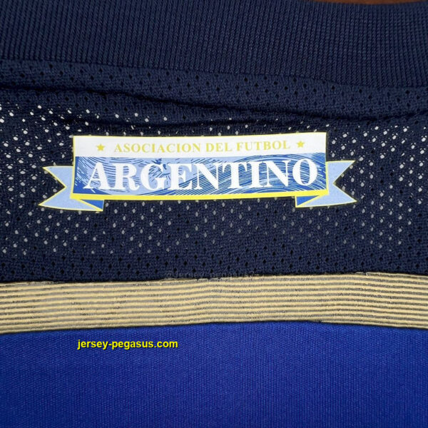 Argentina 2014 Away Long Sleeves Retro Jersey
