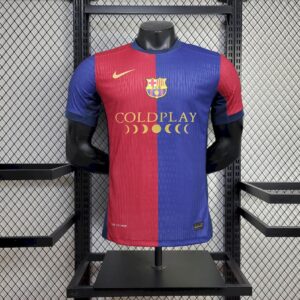 Barcelona 2024-25 Local Sponsor Coldplay Jersey Player Version