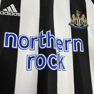 Newcastle United 2003-05 Home Long Sleeves Retro Jersey